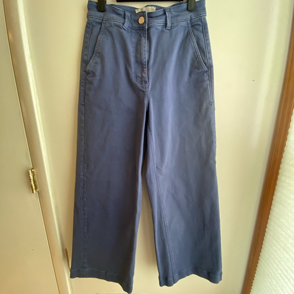 Everlane Wide-Leg Crop Pant Size: 2